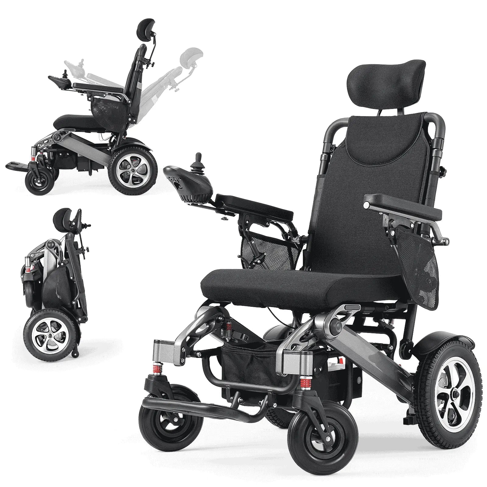 Verpal Comfort Reclining Foldable Electric Wheelchairs YL9003