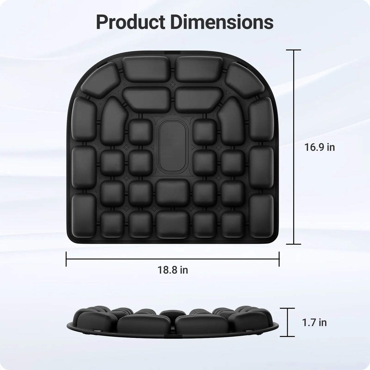 Verpal Portable Wheelchair Cushions & Travel Airplane Seat Cushion Verpal