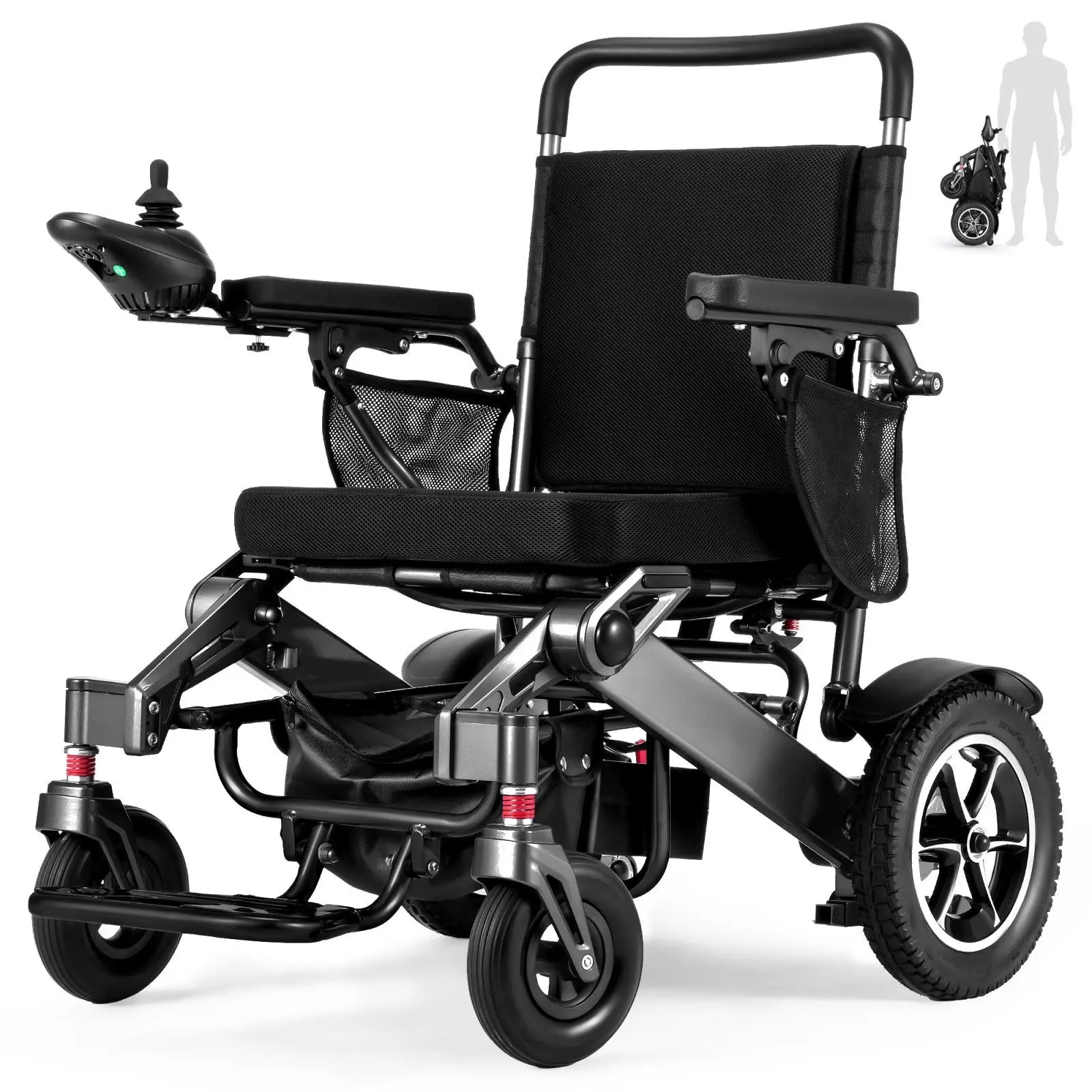 Verpal Lightweight Intelligent Folding Power Wheelchair YL9000