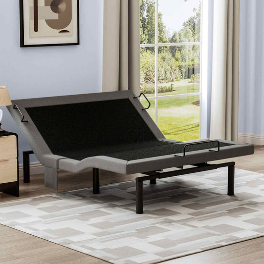 Verpal Queen Adjustable Bed Frame with Zero Gravity and Wireless Remote