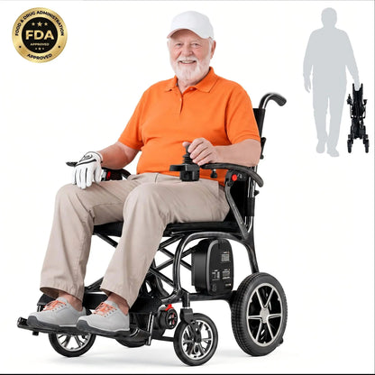 Verpal Lightest-In-Class Carbon Fiber Electric Wheelchair 6101 VERPAL