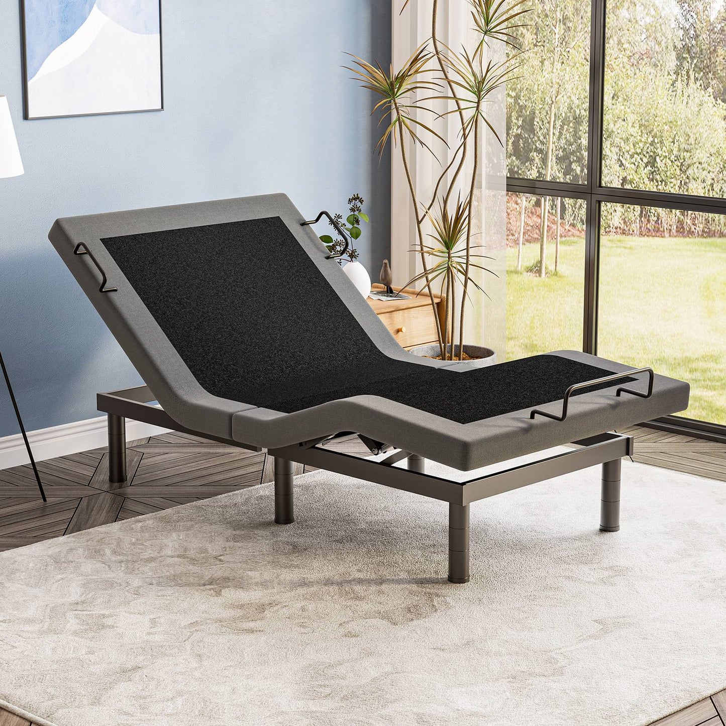 Verpal Zero Gravity Anti-Snore Adjustable Bed Frame with Wireless Remote