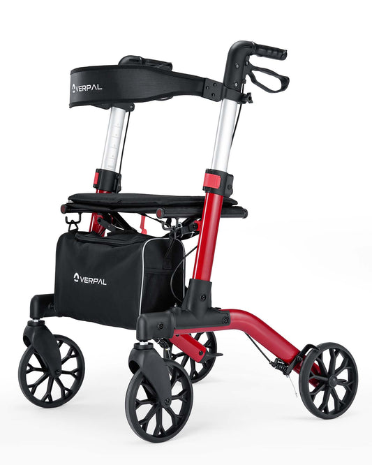 VerPal Foldable Rolling Walker for All Terrain YC313A