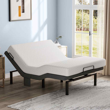 Verpal Queen Adjustable Bed Frame with Zero Gravity and Wireless Remote