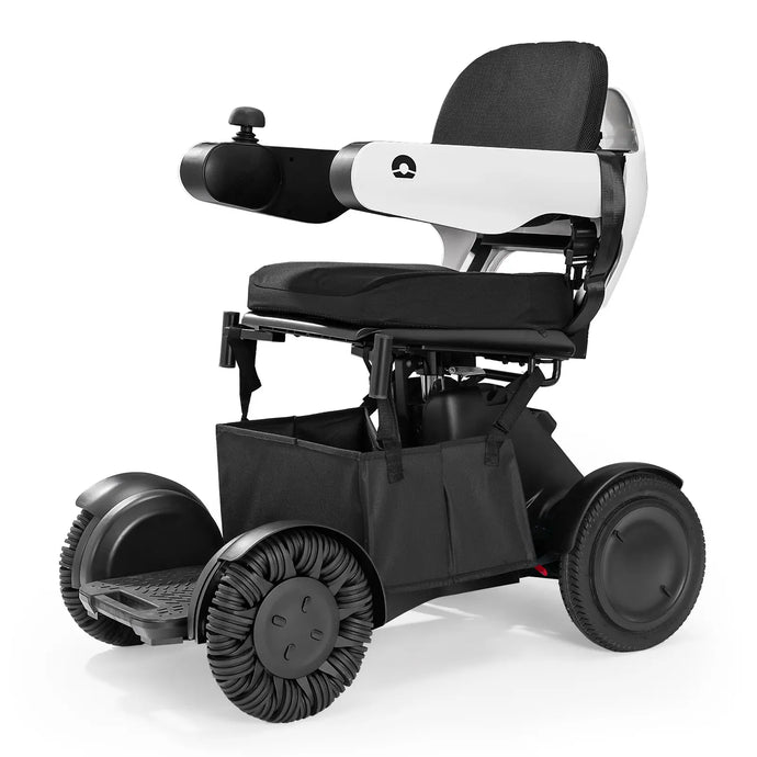 Verpal aviation-grade aluminum  electric wheelchair D30—【Lightweight Folding,25 Miles Long Travel Range with 2 Lithium Batteries,All Terrain,Airline Approved】