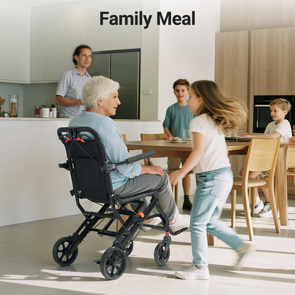 Verpal Travel Friendly Flexible Manual Wheelchair DH01413
