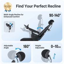 Verpal Upgrade Reclining Foldable Electric Wheelchairs YL9003