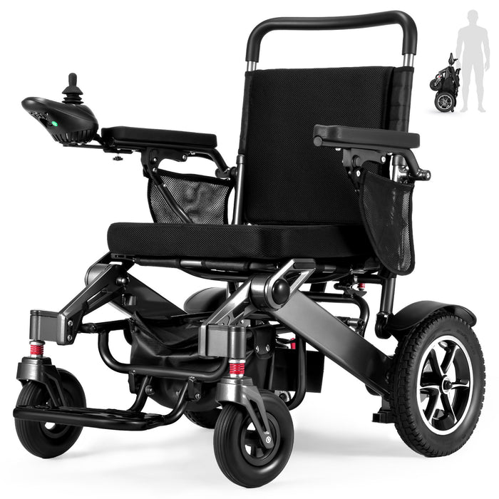 Verpal Lightweight Intelligent Folding Power Wheelchair YL9000 (High capacity）
