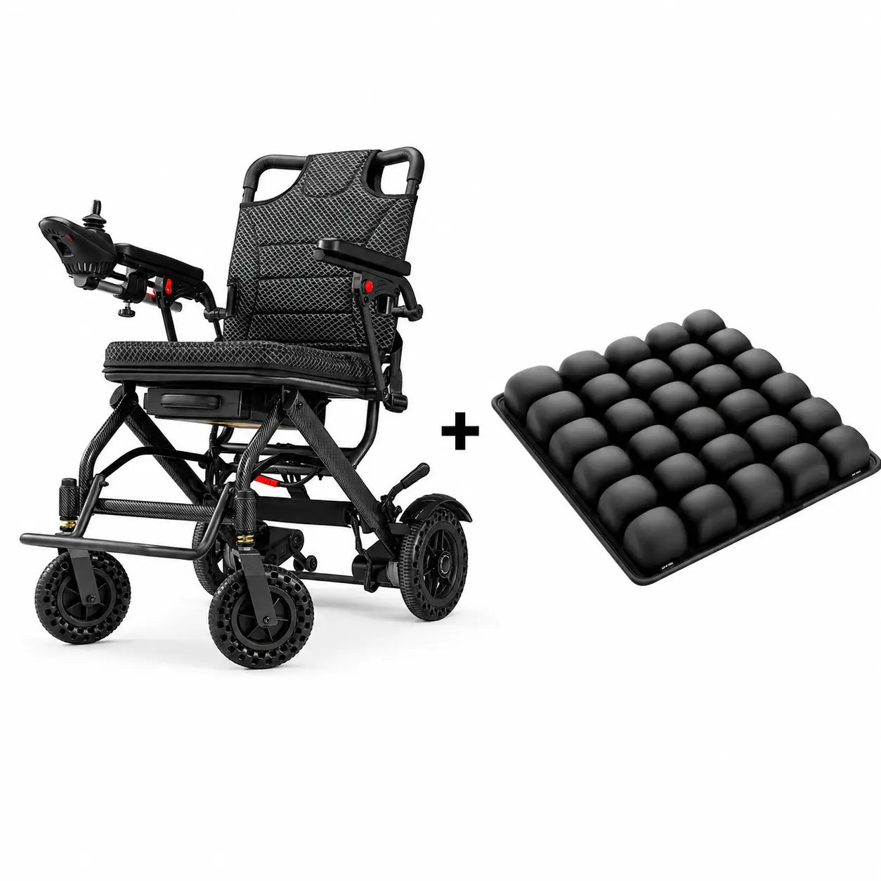 New Upgrade Verpal Airline Approval Lightweight Foldable Electric Wheelchair A03D (Travel-Ready) VERPAL
