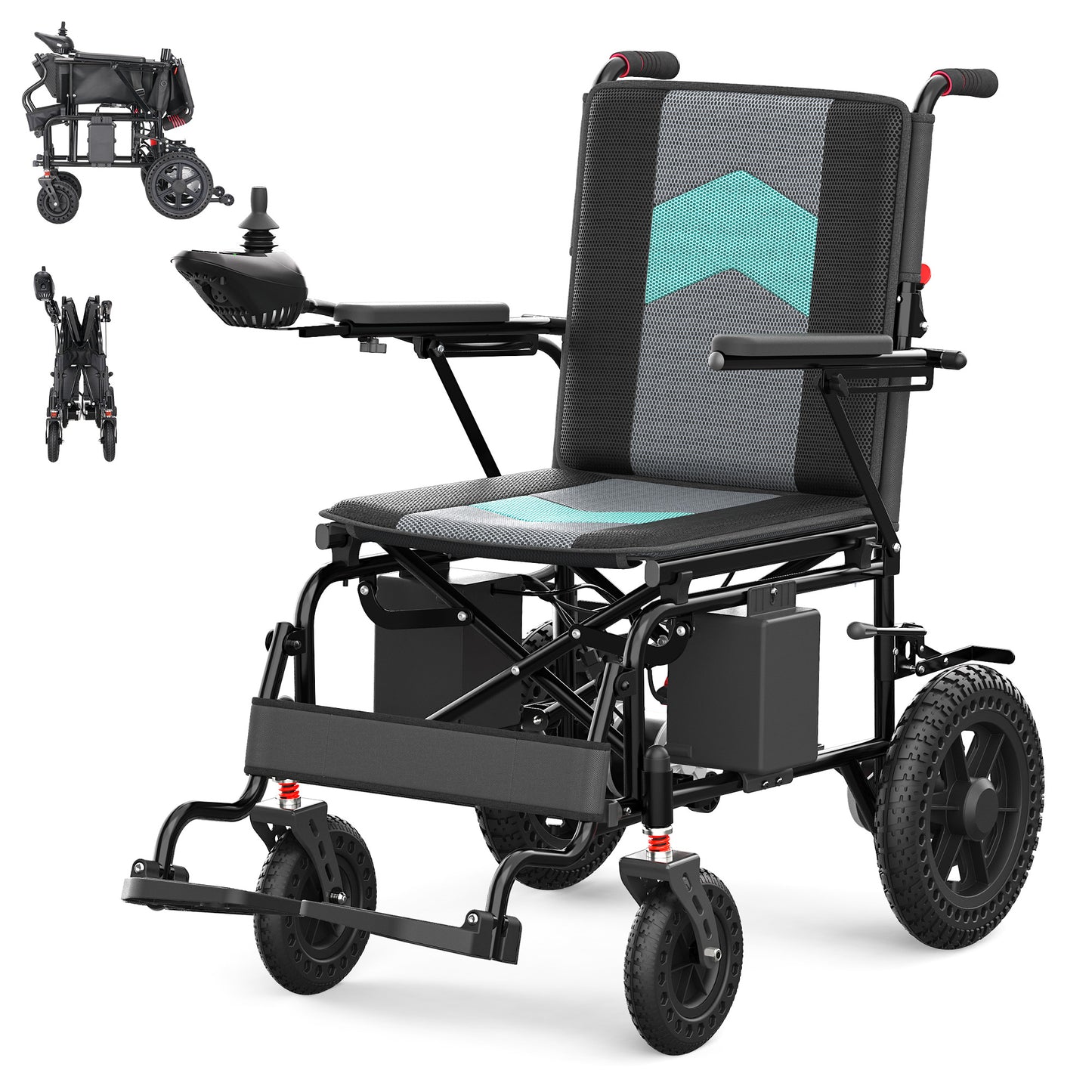 Verpal Foldable  Long Range Lightweight Power Wheelchair E310H
