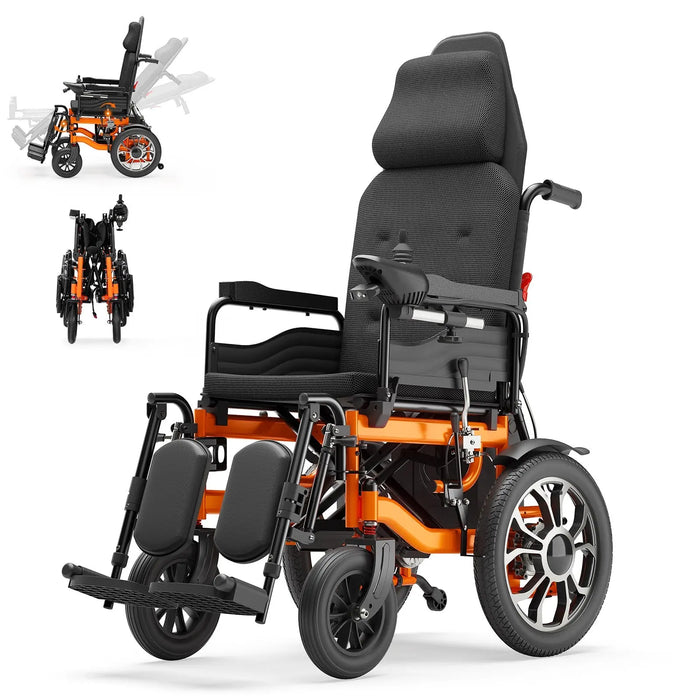 Verpal 160° Adjustable Backrest Reclining Electric Wheelchair E310S