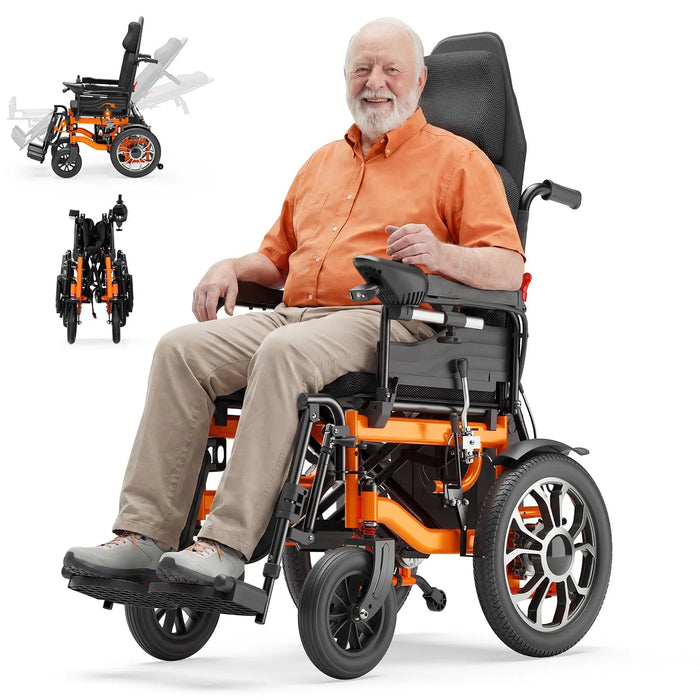 Verpal 160° Adjustable Backrest Reclining Electric Wheelchair E310S VERPAL