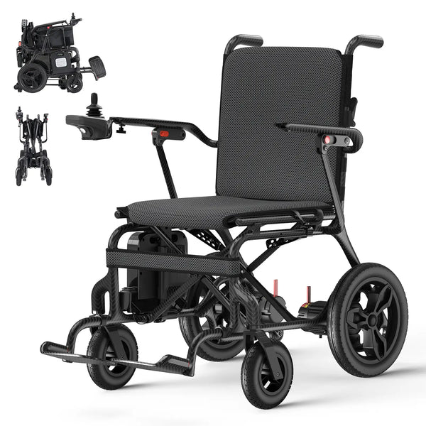 Verpal Ultra-Light Carbon Fiber Electric Wheelchair HC820N