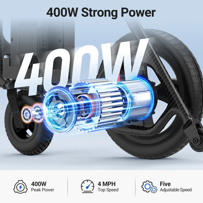 Verpal Motor Upgrade Lightweight Carbon Fiber Power Wheelchair HC820N