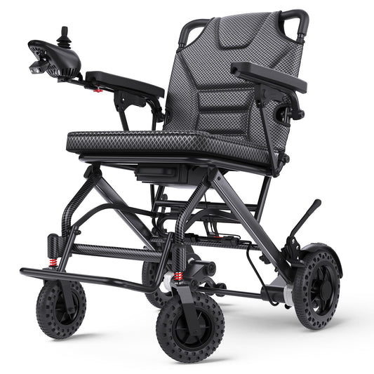 Verpal Travel Size Lightweight Folding Electric Wheelchair K04