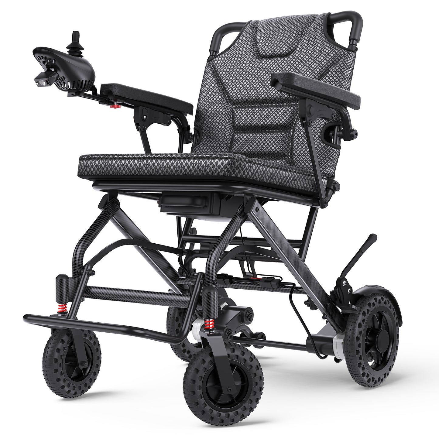 Verpal Upgrade Airline-Approved Lightweight Folding Electric Wheelchair A406