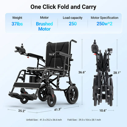 Verpal Lightweight Comfort Cushion Power Wheelchair KR8810