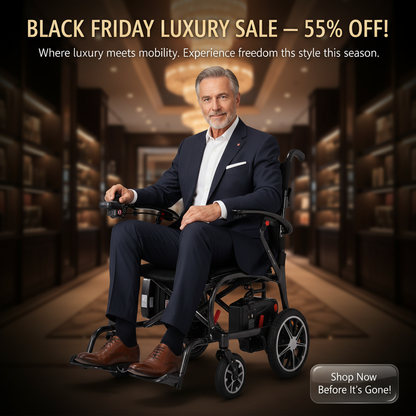 Verpal Lightest Carbon Fiber Electric Wheelchair 6101