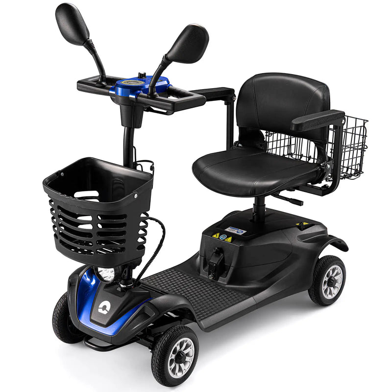 Load image into Gallery viewer,VERPAL 4 Wheel Scooter YL07—【Long Range, Smart Safety Features, Rotating Seat, LED Headlights, All-Terrain, Travel-Friendly】
