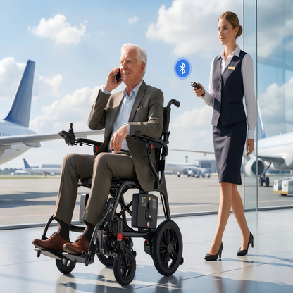 Carbon Fiber Wheelchair Remote Control Verpal